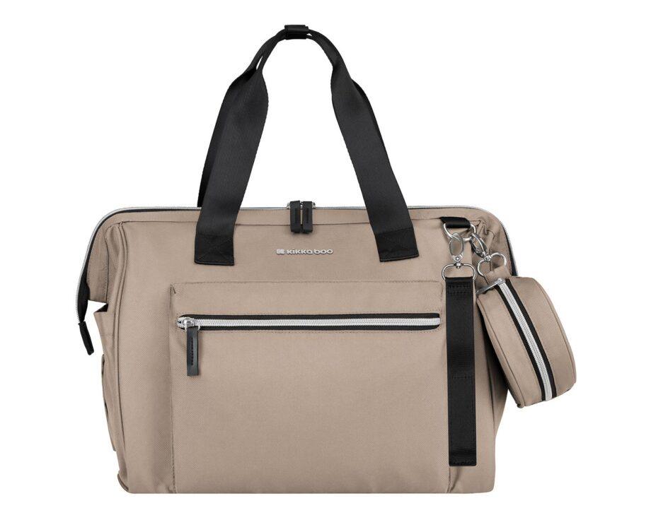 kikkaboo torba za mame maxi premium beige