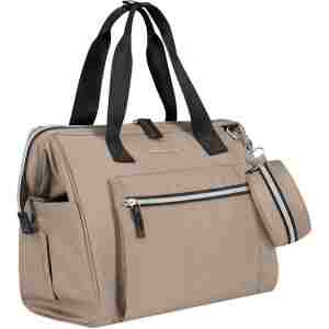 kikkaboo torba za mame maxi premium beige detalj