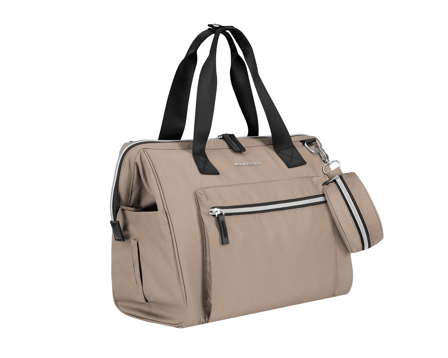 kikkaboo torba za mame maxi premium beige detalj