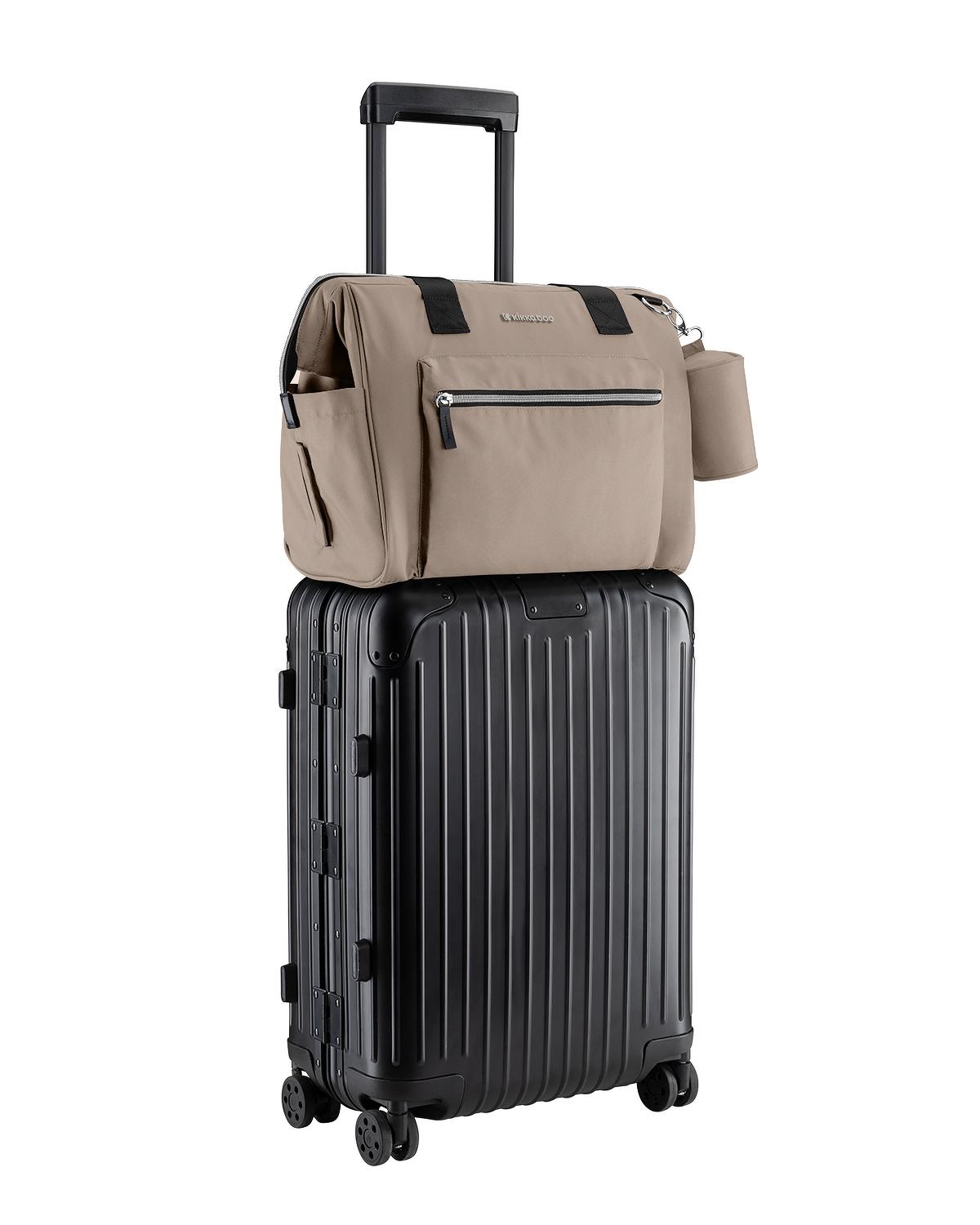 kikkaboo torba za mame maxi premium beige bliži prikaz