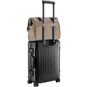 kikkaboo torba za mame maxi premium beige pogled sa strane