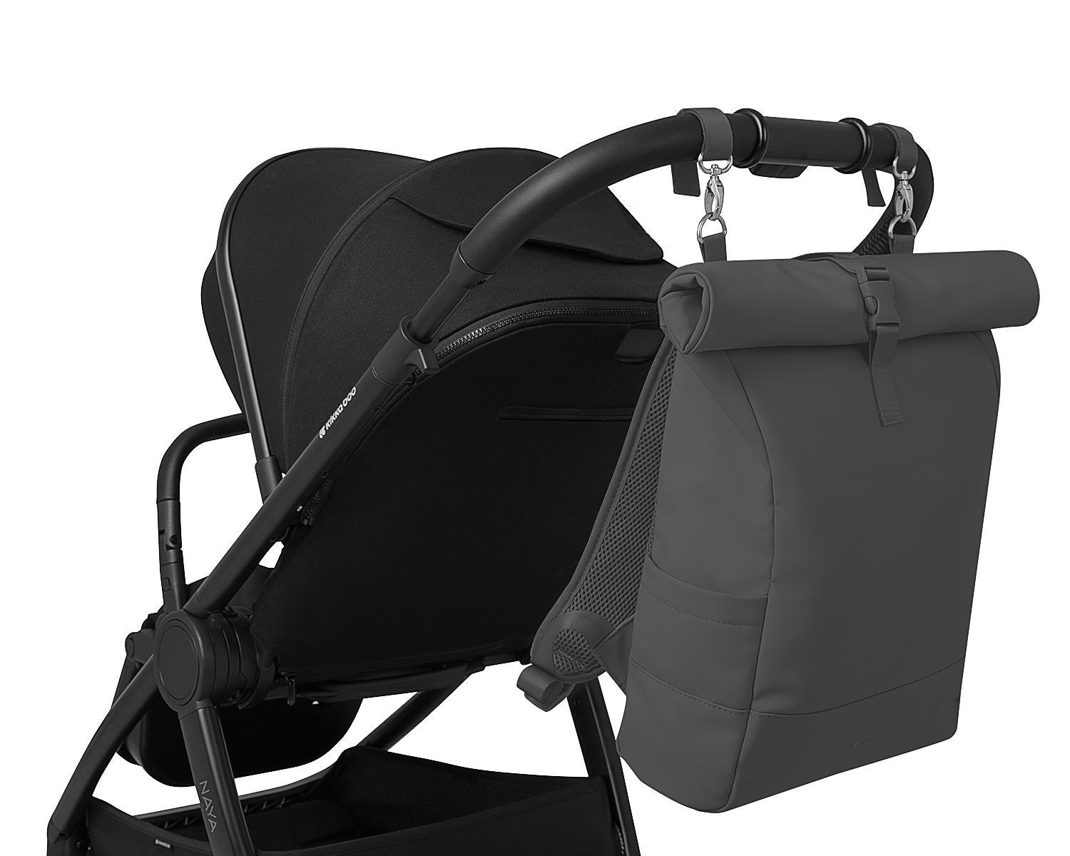 KikkaBoo Torba za mame Jayden grey