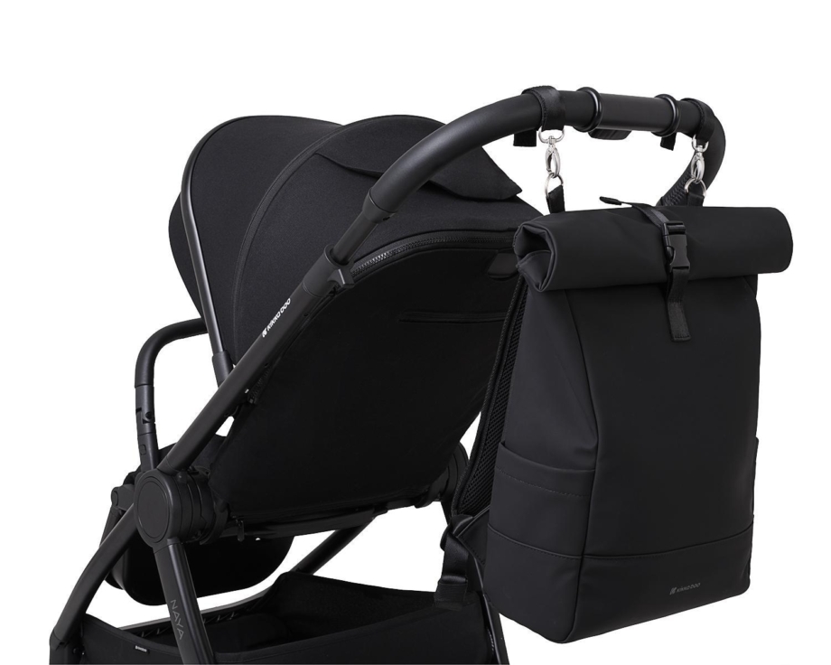 KikkaBoo Torba za mame Jayden black KikkaBoo Torba za mame Jayden black