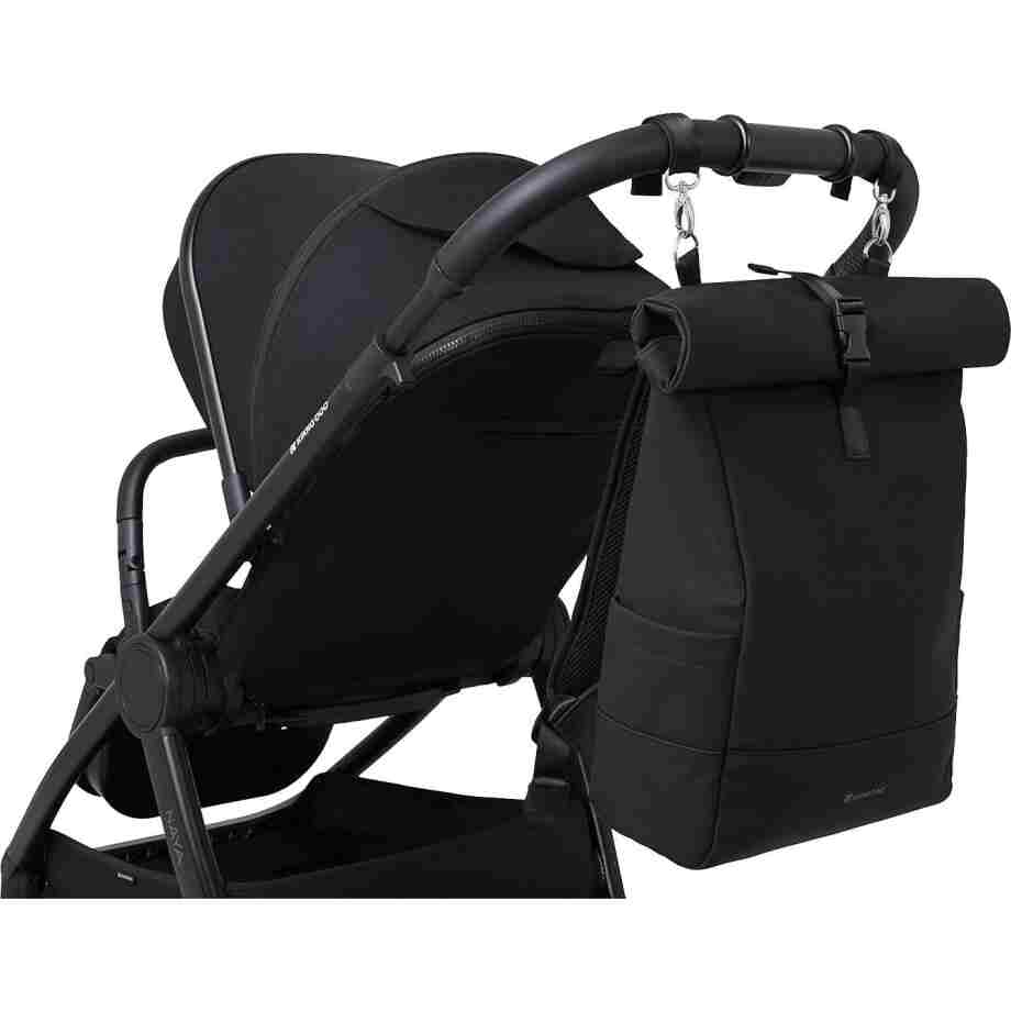 KikkaBoo Torba za mame Jayden black KikkaBoo Torba za mame Jayden black