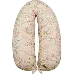 KikkaBoo Jastuk za trudnice i dojenje 2in1 Secret Garden Beige