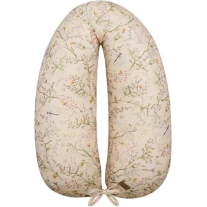 KikkaBoo Jastuk za trudnice i dojenje 2in1 Secret Garden Beige