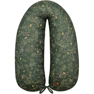 KikkaBoo Jastuk za trudnice i dojenje 2in1 Secret Garden Green