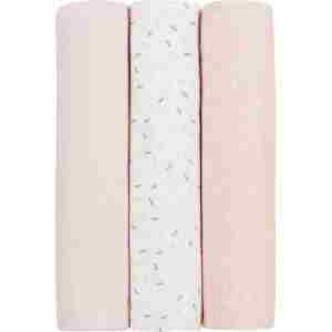 KikkaBoo Pelene od muslina set 3 pcs 100x100 Confetti Pink KikkaBoo Pelene od muslina set 3 pcs 100x100 Confetti Pink - Slika 1