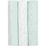 KikkaBoo Pelene od muslina set 3 pcs 100x100 Dots Blue - Slika 1