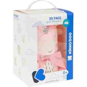 KikkaBoo Baby ćebence sa 3D vezom 75x100 Hippo Dreams - Slika 1
