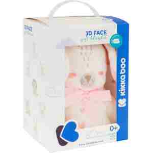 KikkaBoo Baby ćebence sa 3D vezom 75x100 Rabbits in Love KikkaBoo Baby ćebence sa 3D vezom 75x100 Rabbits in Love - Slika 1
