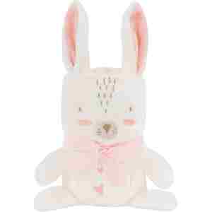 KikkaBoo Baby ćebence sa 3D vezom 75x100 Rabbits in Love KikkaBoo Baby ćebence sa 3D vezom 75x100 Rabbits in Love - Slika 2