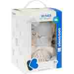KikkaBoo Baby ćebence sa 3D vezom 75x100 Joyful Mice