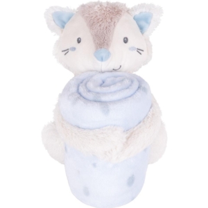 KikkaBoo Baby ćebence sa plišanom igračkom 70x100 Little Fox KikkaBoo Baby ćebence sa plišanom igračkom 70x100 Little Fox - Slika 2