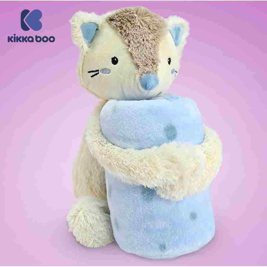 KikkaBoo Baby ćebence sa plišanom igračkom 70x100 Little Fox KikkaBoo Baby ćebence sa plišanom igračkom 70x100 Little Fox