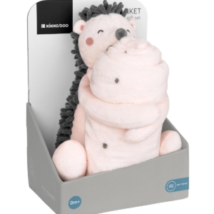KikkaBoo Baby ćebence sa plišanom igračkom 70x100 Hedge Hugs KikkaBoo Baby ćebence sa plišanom igračkom 70x100 Hedge Hugs - Slika 4