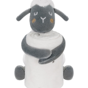 KikkaBoo Baby ćebence sa plišanom igračkom 70x100 Sleepy Sheep - Slika 2