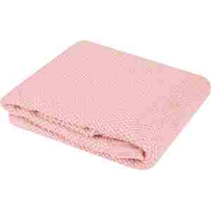KikkaBoo Pleteno baby ćebence 75x100 Dream Big Pink