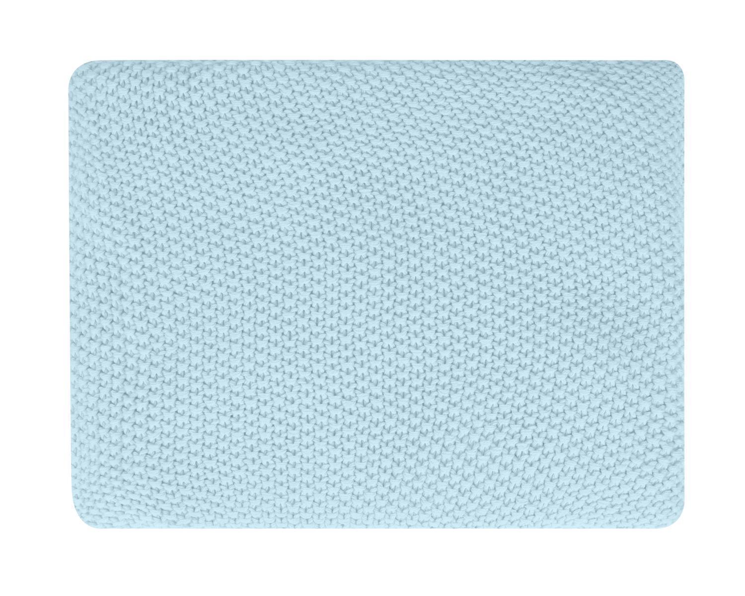 KikkaBoo Pleteno baby ćebence 75x100 Dream Big Blue