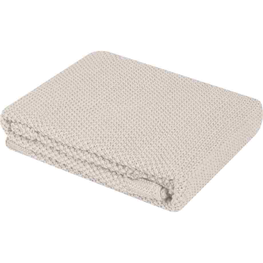 KikkaBoo Pleteno baby ćebence 75x100 Dream Big Beige