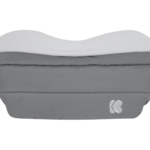 KikkaBoo Zimska navlaka za rukohvat kolica Classic dark grey