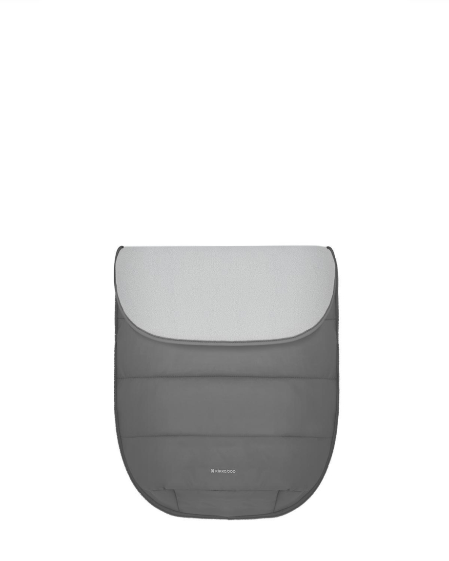 KikkaBoo Zimska navlaka za kolica Classic dark grey