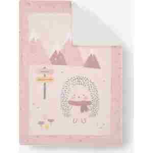 KikkaBoo Super soft sherpa baby ćebence 80x110 Hedge Hugs