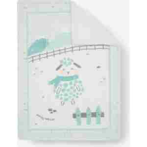 KikkaBoo Super soft sherpa baby ćebence 80x110 Sleepy Sheep