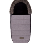 KikkaBoo Zimska navlaka za kolica Fur Melange grey