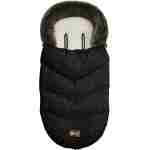 KikkaBoo Zimska navlaka za kolica Luxury Fur Confetti black