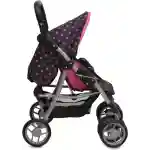 Kolica za lutke Pinky Dots kolica za lutke