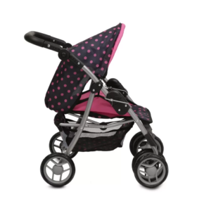 Kolica za lutke Pinky Dots kolica za lutke