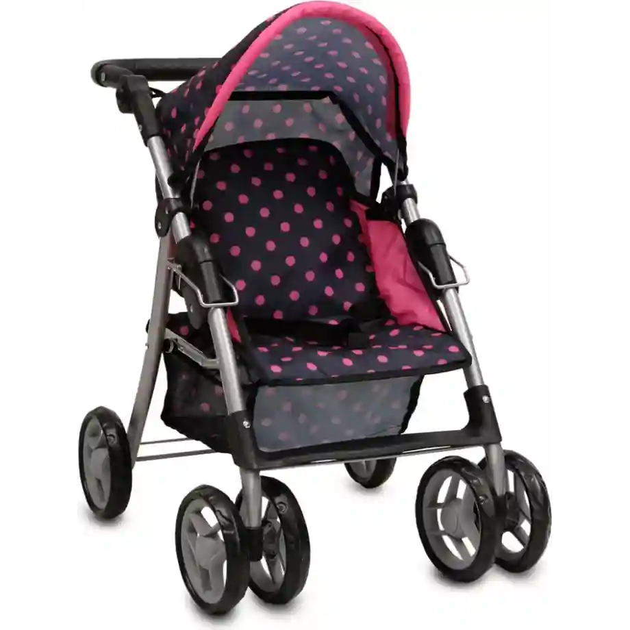 Kolica za lutke Pinky Dots kolica za lutke