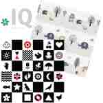 IQ sklopiva podloga Kontrasti+Žirafko 150x200 cm