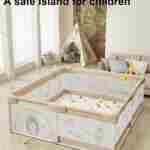 Ogradica za bebe PLAYTIME 120*120 cm - Slika 3