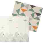Nesklopivi D&B tepih od pene sa dva lica Planina + Trouglovi 180x250x1 cm Nesklopivi D&B tepih od pene sa dva lica Planina + Trouglovi 150x180x1 cm