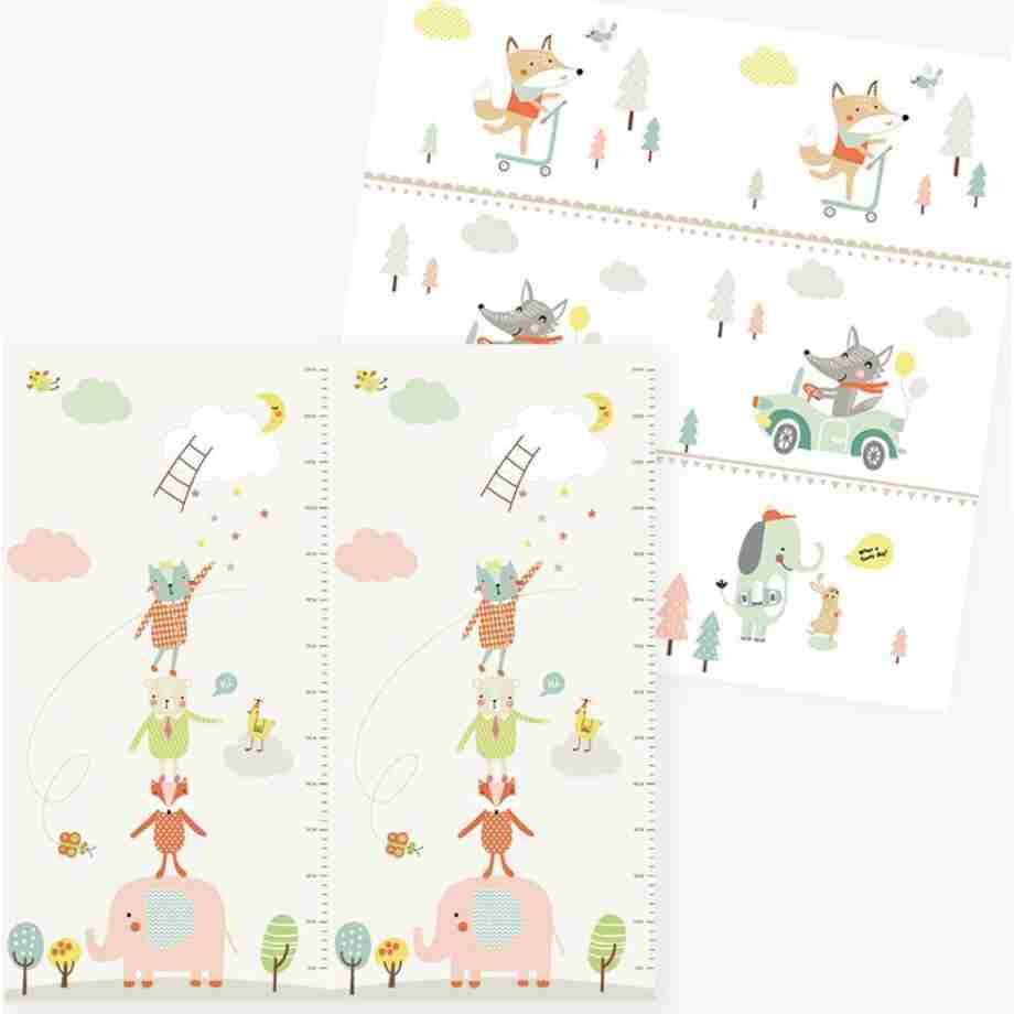 Premijum D&B sklopiva podloga sa dva lica Zabavan dan 147x196x1 cm