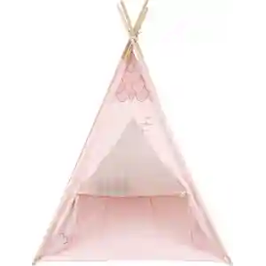 KikkaBoo Drveni šator Pink House - Slika 3