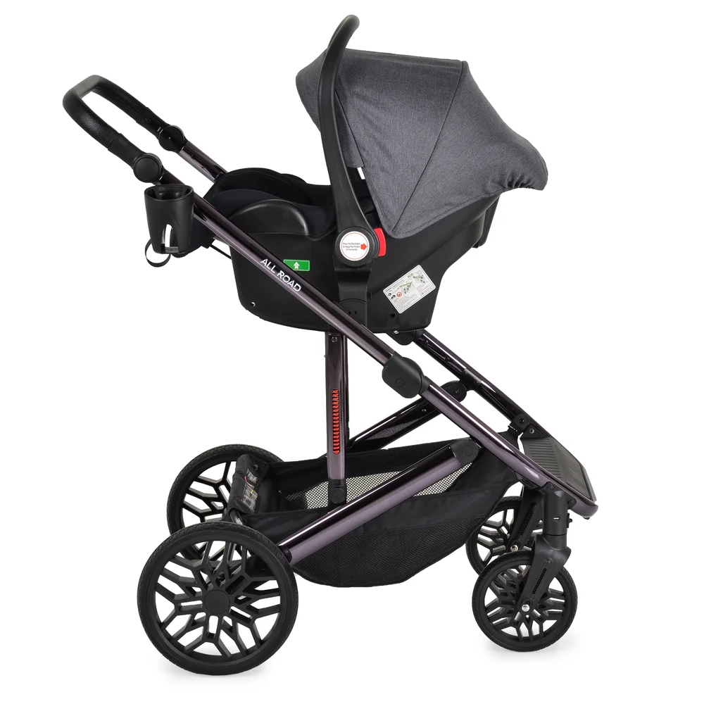 Moni Kolica za bebe All Road 2u1 - Grey 3