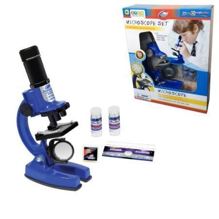 mikroskop set 23pcs 100 200 450x plavi 21351 95 213511677999