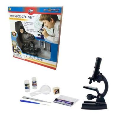 MIKROSKOP SET 36PCS 100/450/900X CRNI 95/21362-50