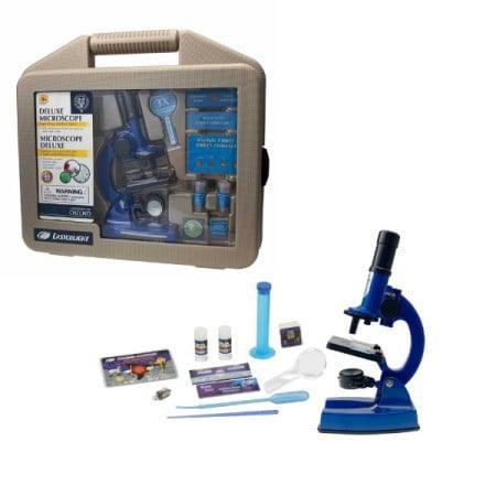 mikroskop set u koferu 48pcs 100 600 1200x plavi 90101p 95 901011677975