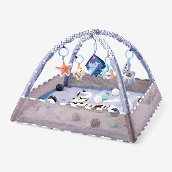 KikkaBoo Podloga za igru sa 18 loptica Happy Lama