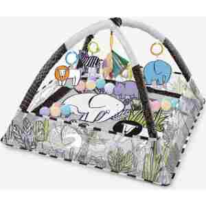 KikkaBoo Podloga za igru sa 18 loptica Jungle