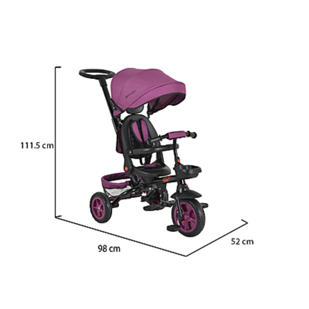BYOX Tricikl Explore – ljubicasti NO1 Byox Tricikl za decu purple dimenzije