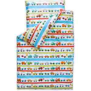 Posteljina 140X100cm Cars And Stripes