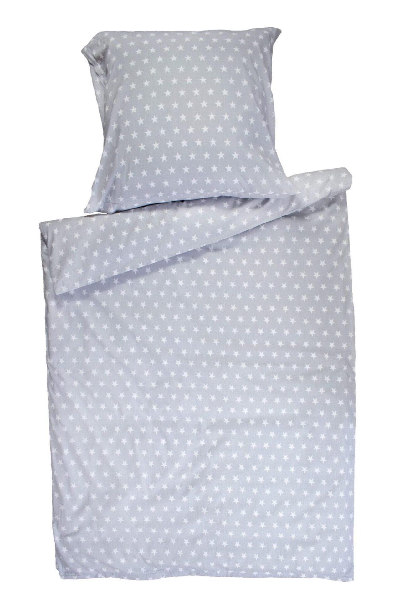 Posteljina 160X110cm Grey Stars