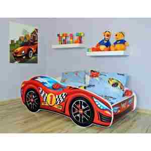 Dečiji Krevet 140X70cm (Trkački Auto) Red Dečiji Krevet 140X70cm (Trkački Auto) Red