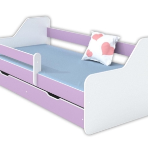 Krevet sa Fiokom i Dušekom 160X80cm Dione Ljubičasti Krevet sa Fiokom i Dušekom 160X80cm Dione Ljubičasti