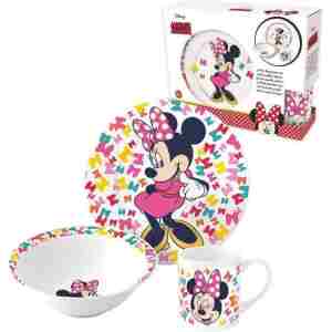 Keramički set za užinu Minnie Mouse